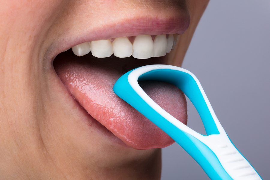 healthy vs unhealthy tongues